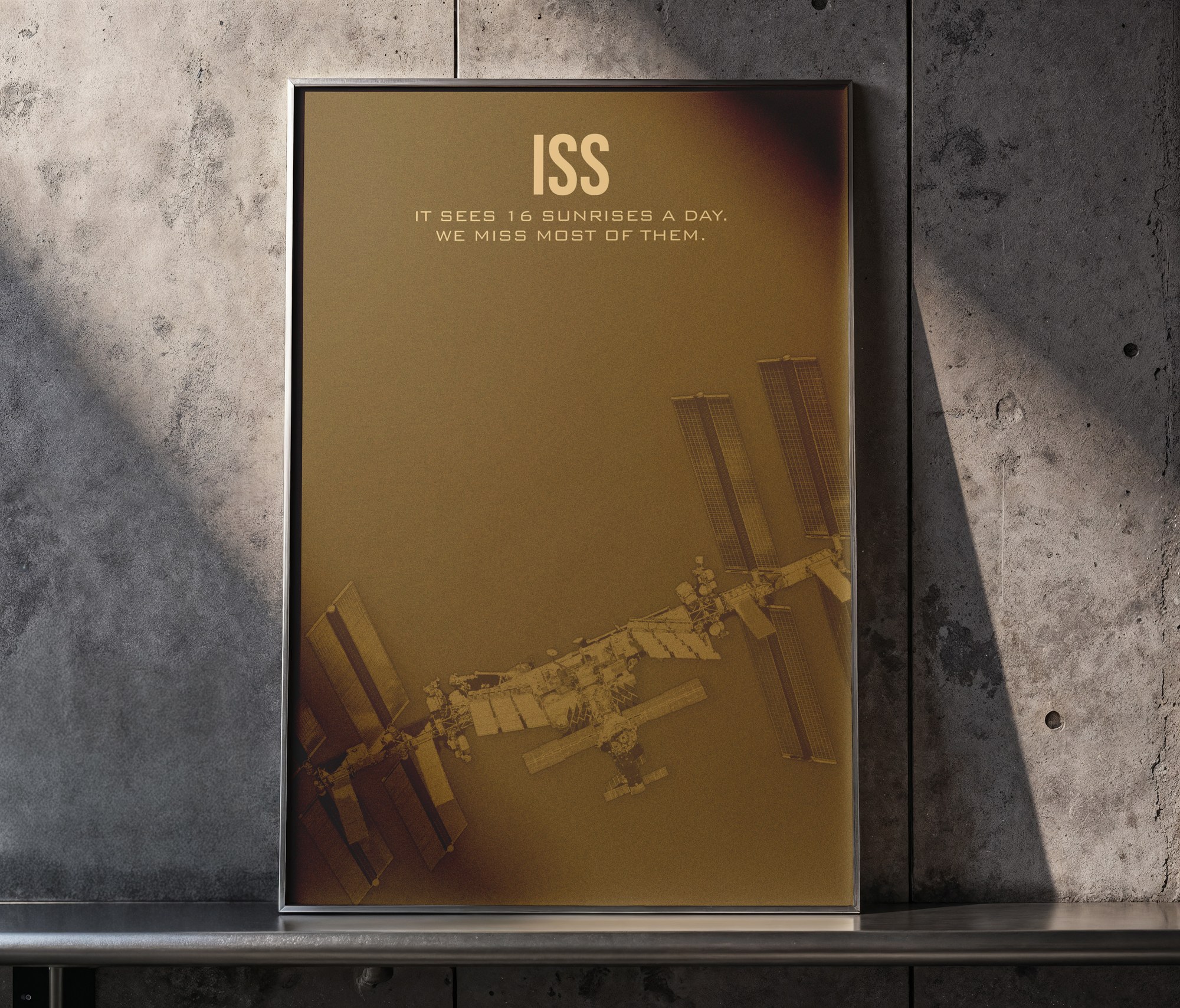 Międzynarodowa Stacja Kosmiczna (ISS) - plakat - zdjęcie 3