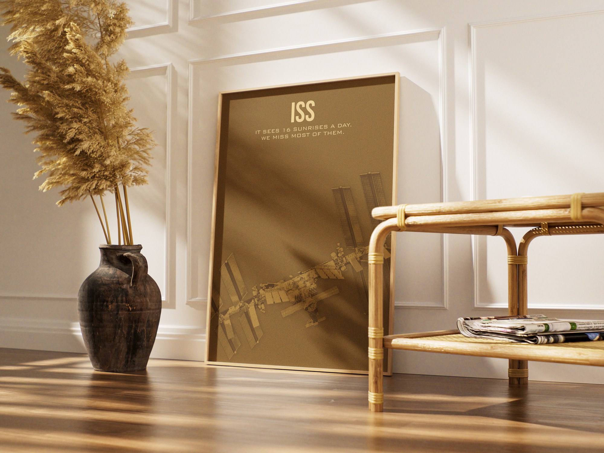 Międzynarodowa Stacja Kosmiczna (ISS) - plakat - zdjęcie 6