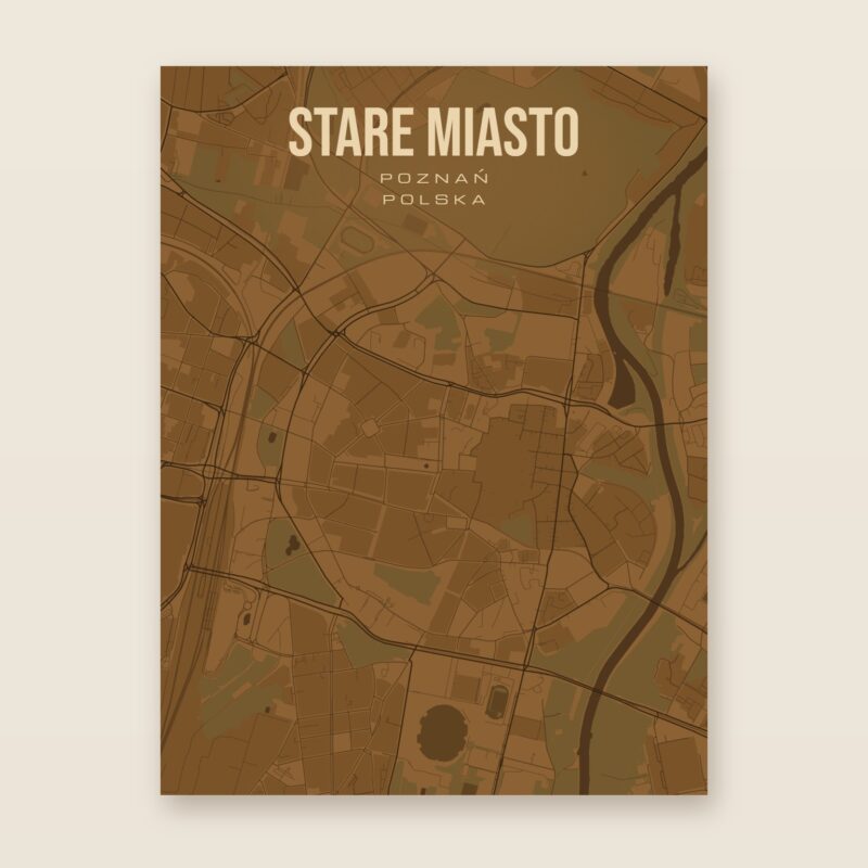 Plakaty dzielnic Poznania