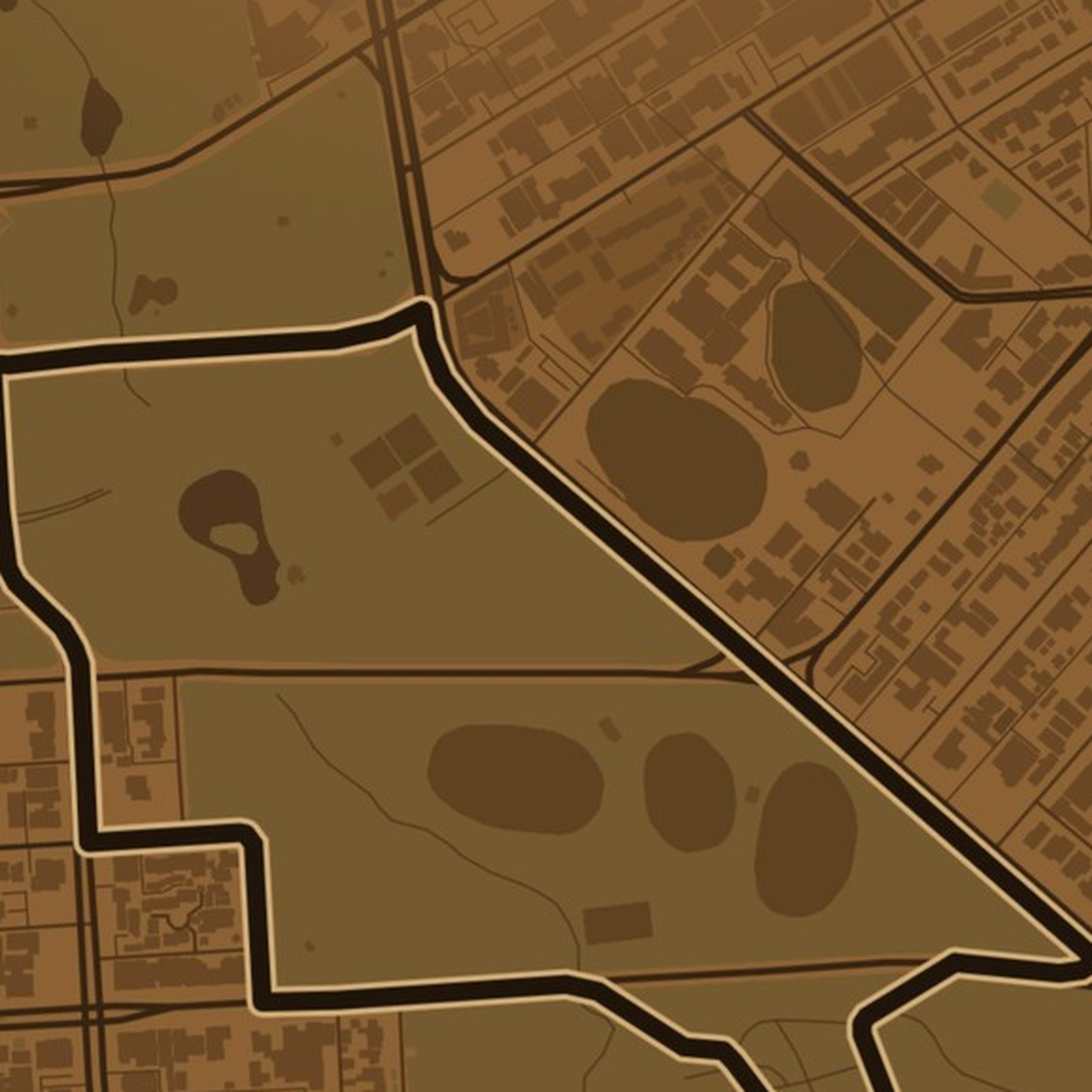 Adelaide - zbliżenie na druk plakatu