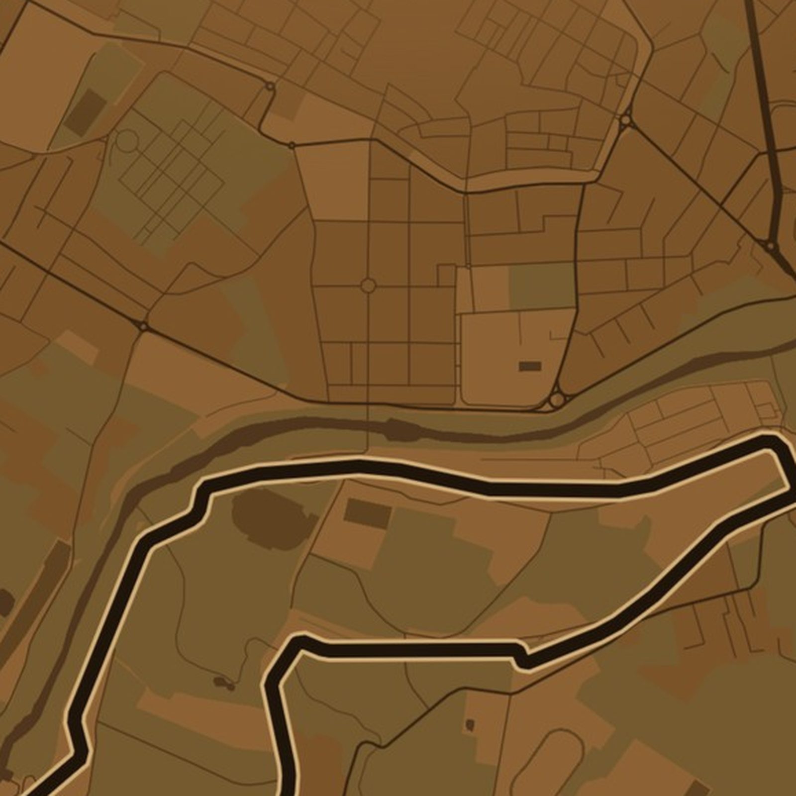 Imola - zbliżenie na druk plakatu