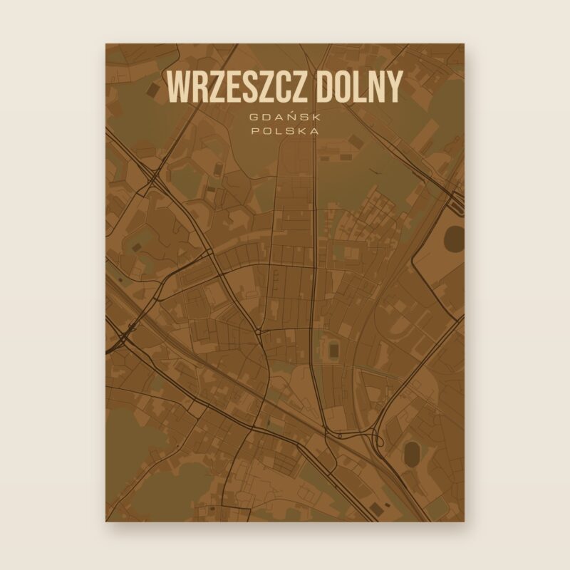 Plakaty dzielnic Gdańska