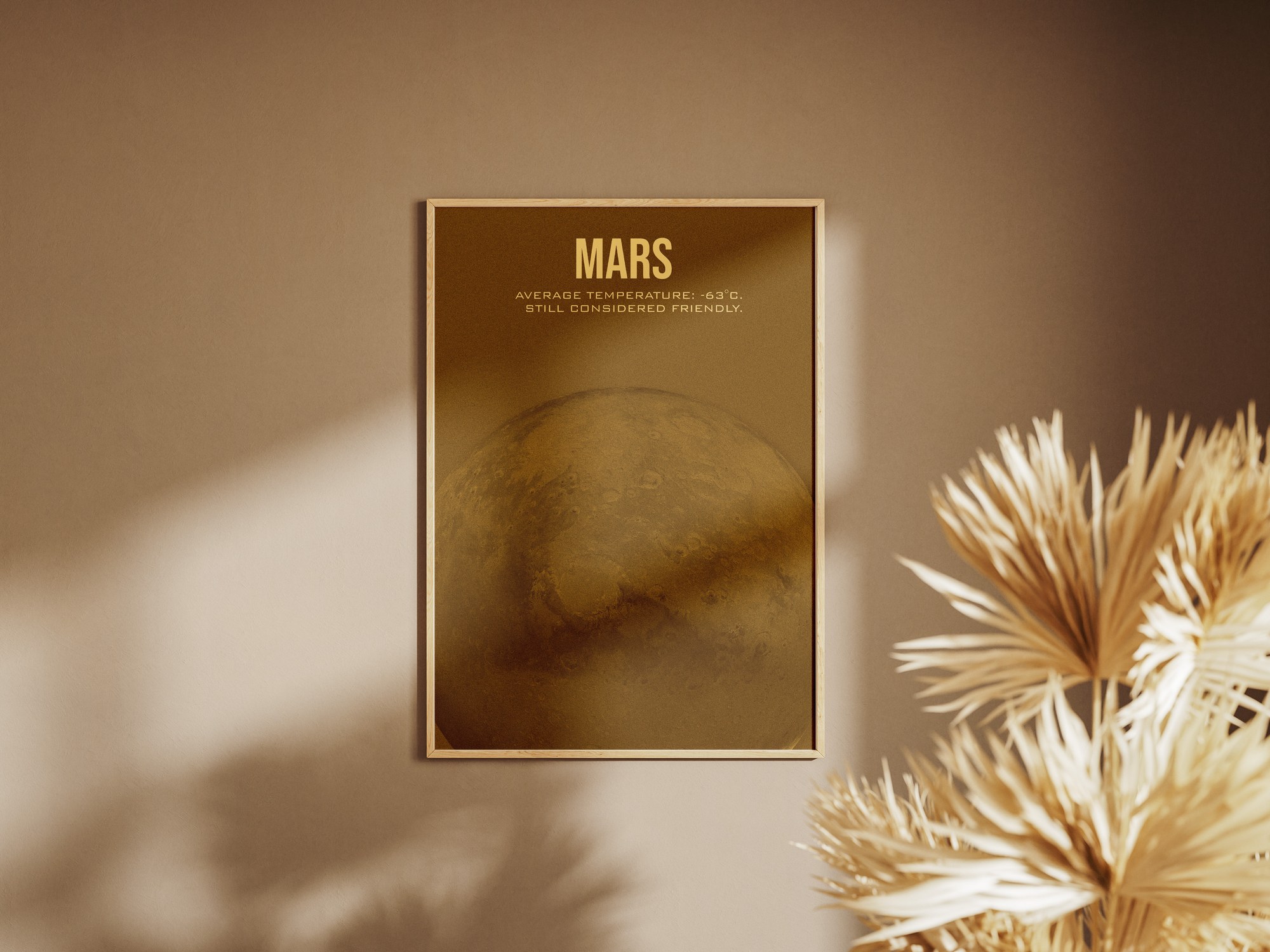 Mars - plakat planety - zdjęcie 2