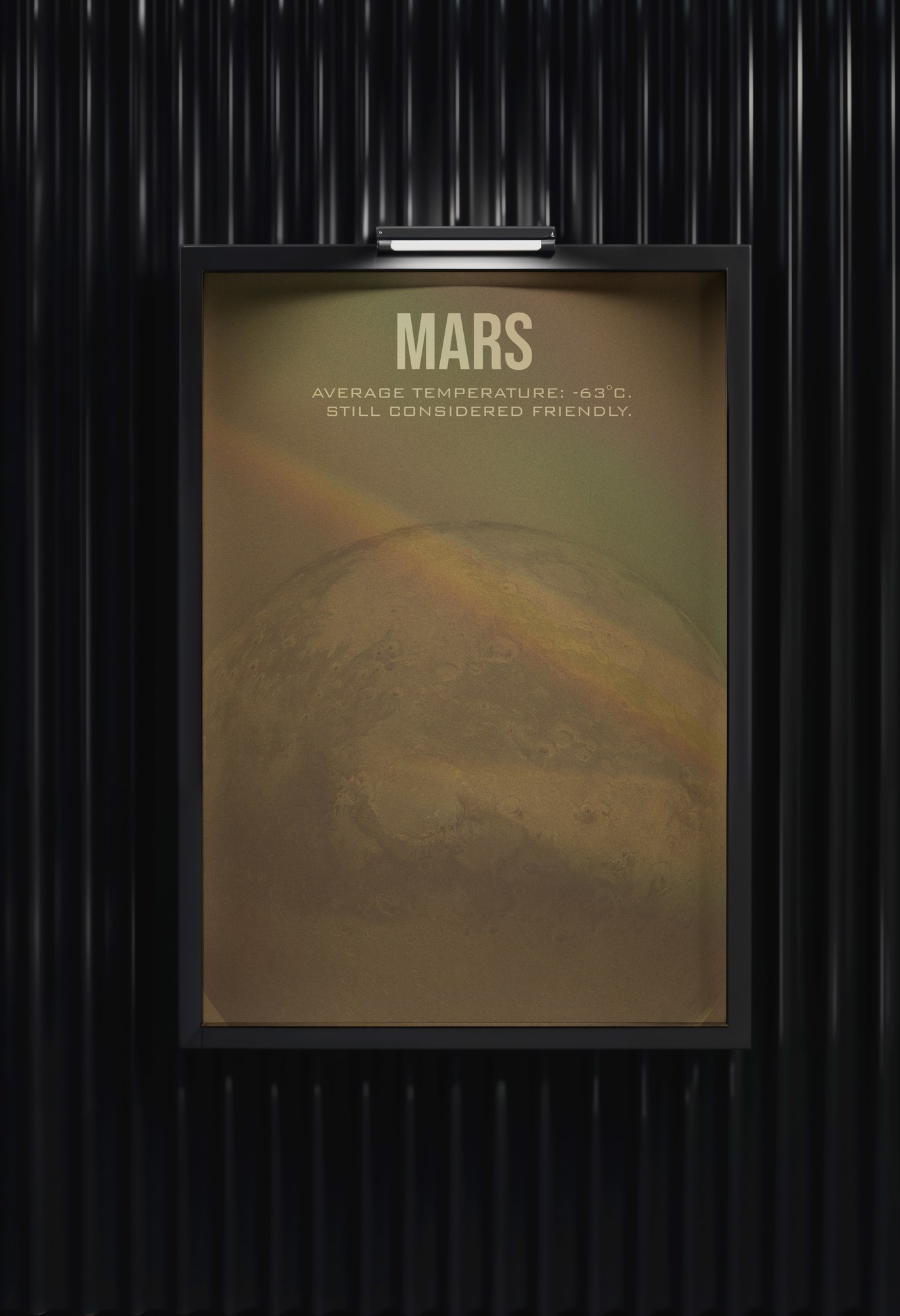 Mars - plakat planety - zdjęcie 4