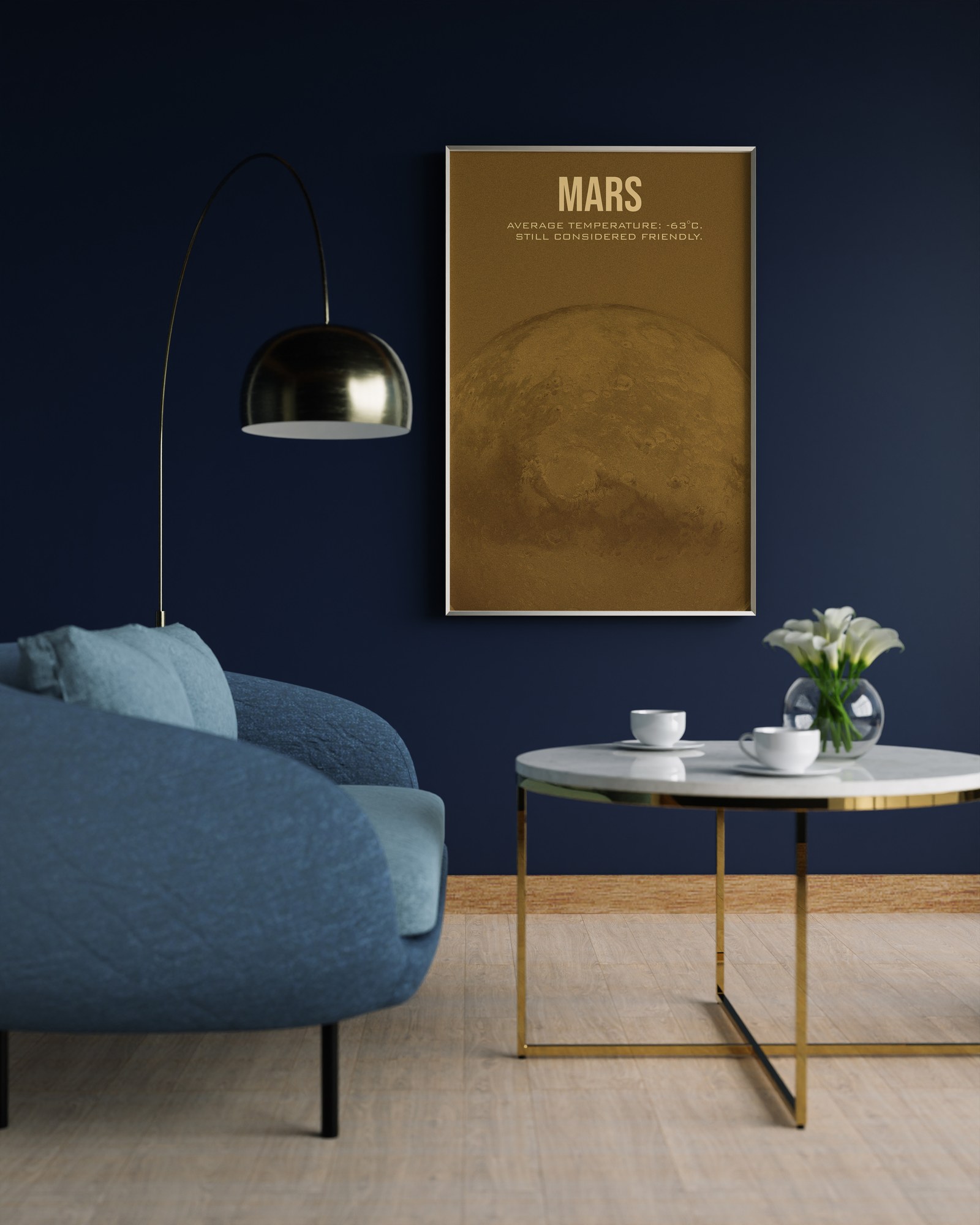 Mars - plakat planety - zdjęcie 5