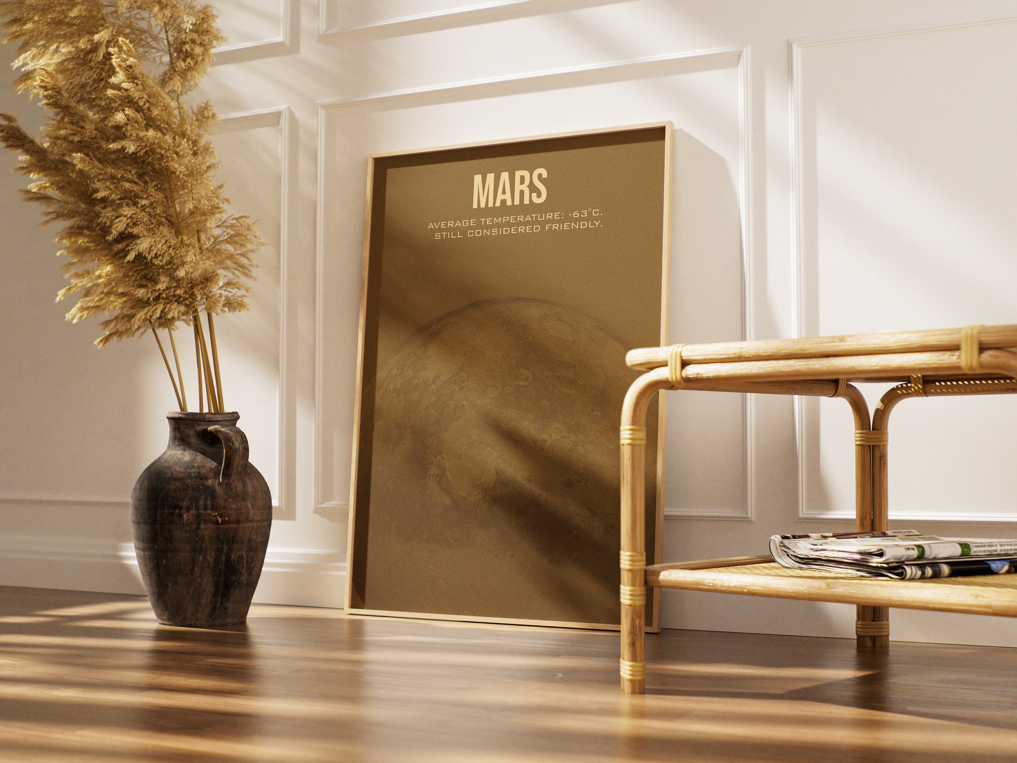 Mars - plakat planety - zdjęcie 6