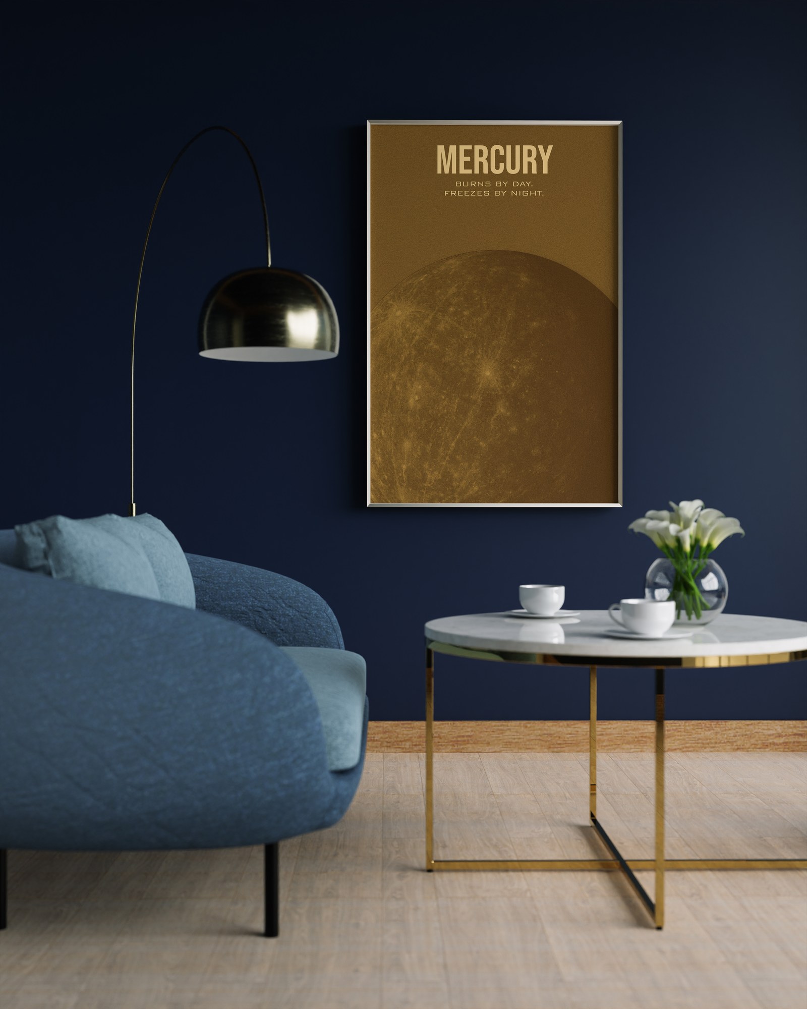 Merkury - plakat planety - zdjęcie 5