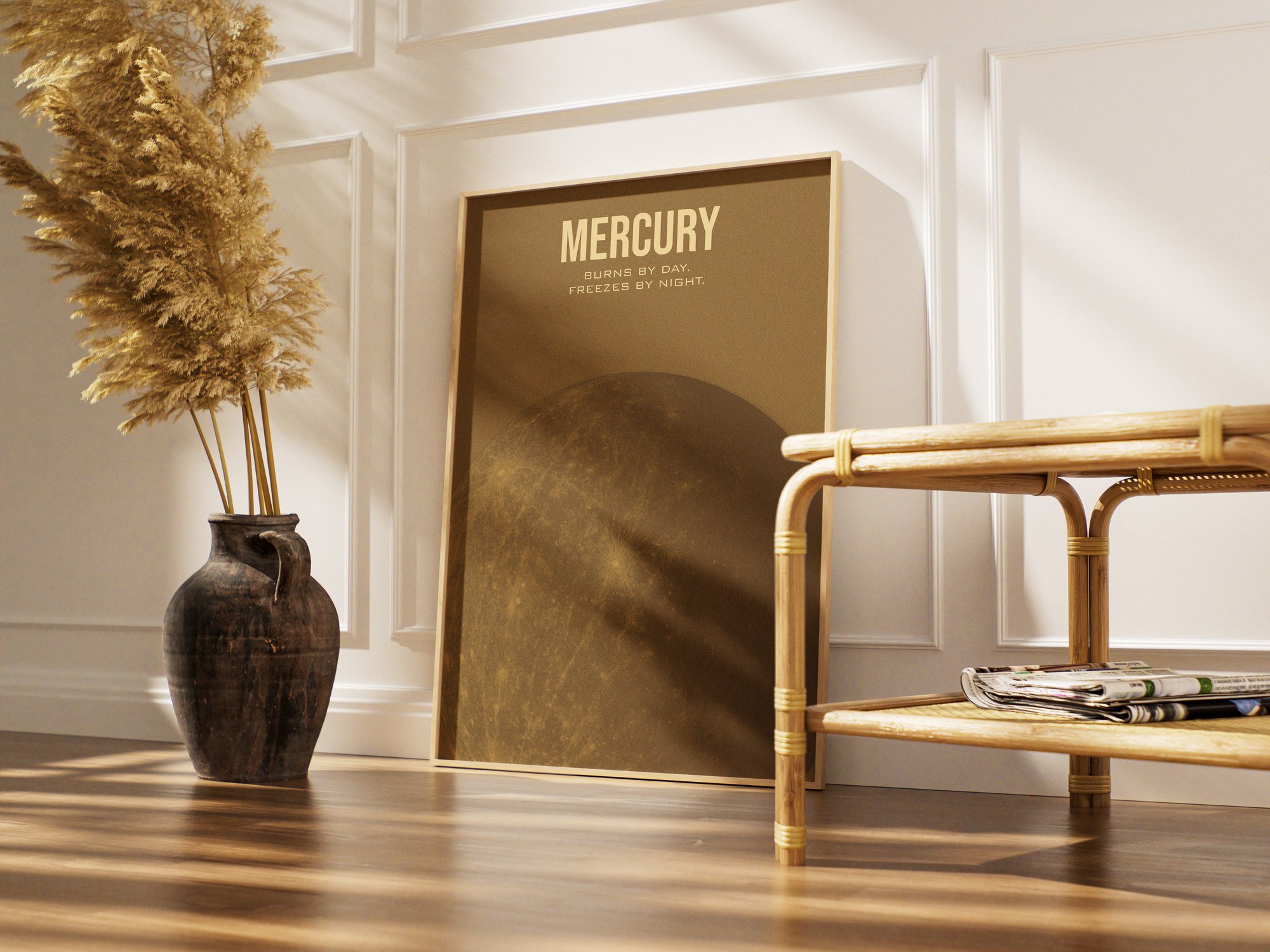 Merkury - plakat planety - zdjęcie 6