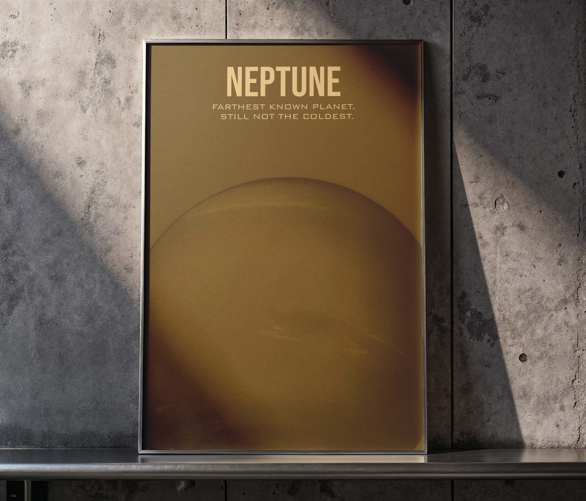 Neptun - plakat planety - zdjęcie 3