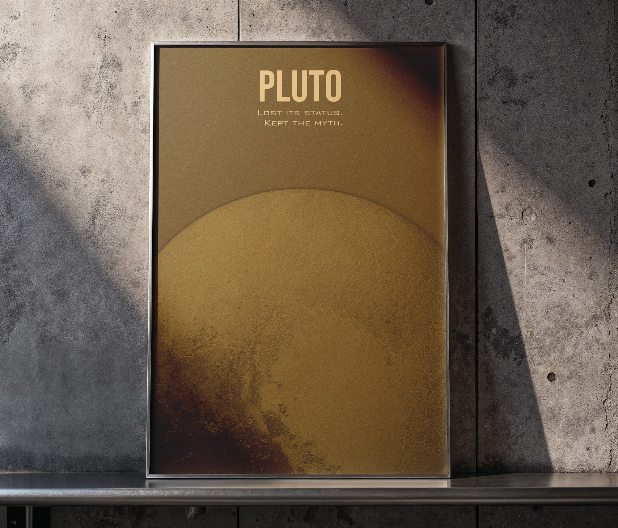 Pluton - plakat planety karłowatej - zdjęcie 3
