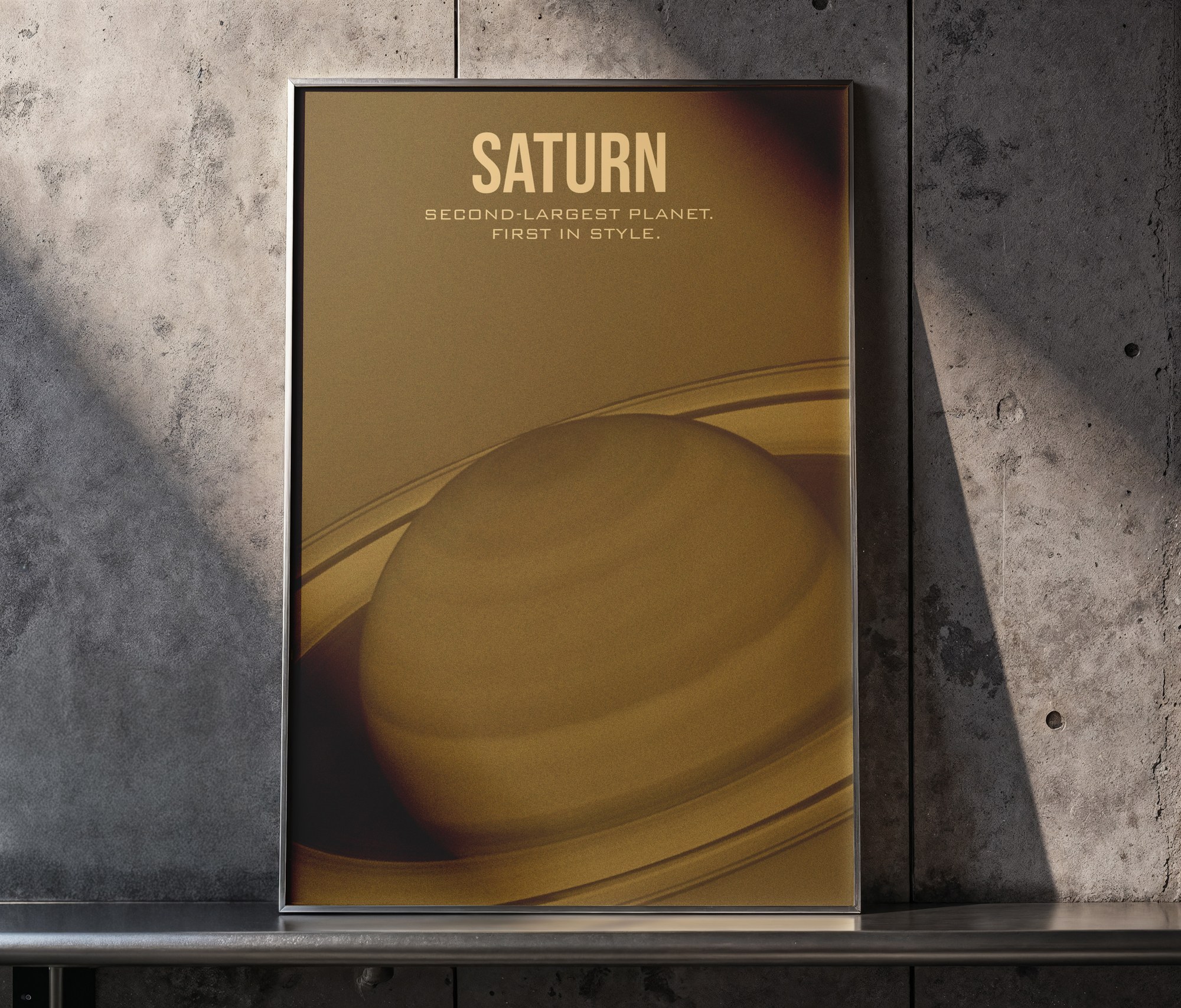 Saturn - plakat planety - zdjęcie 3