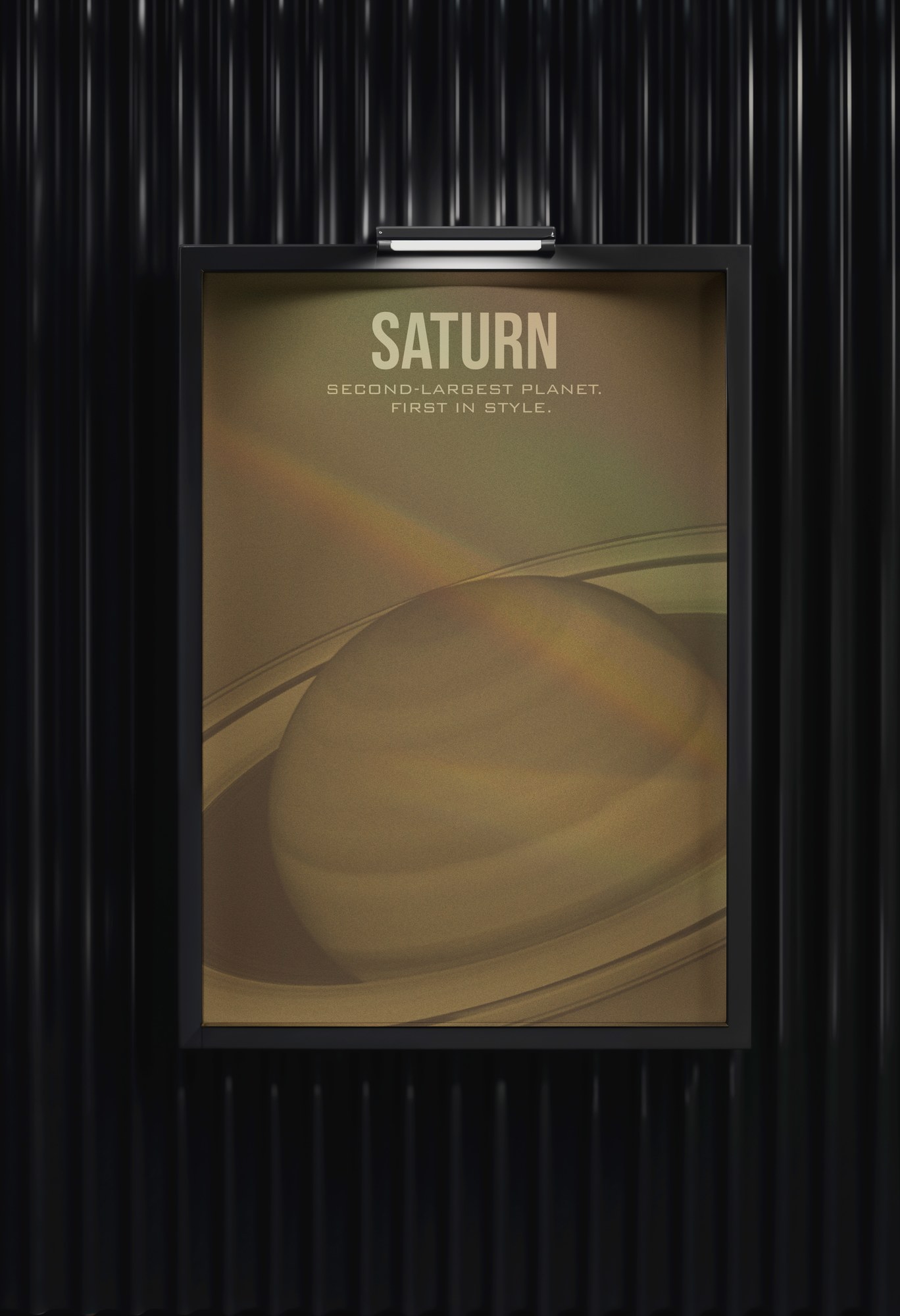Saturn - plakat planety - zdjęcie 4