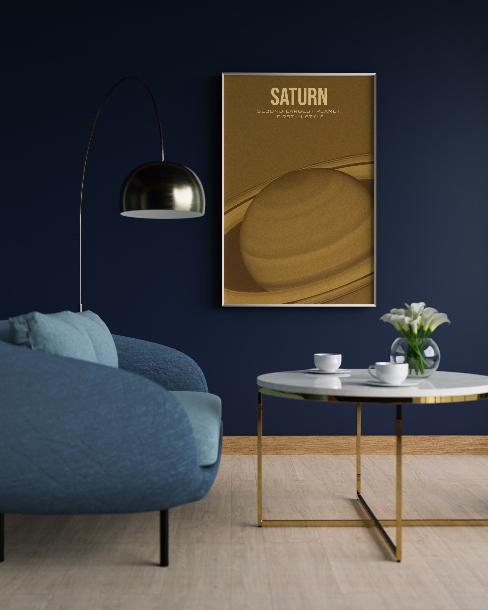 Saturn - plakat planety - zdjęcie 5