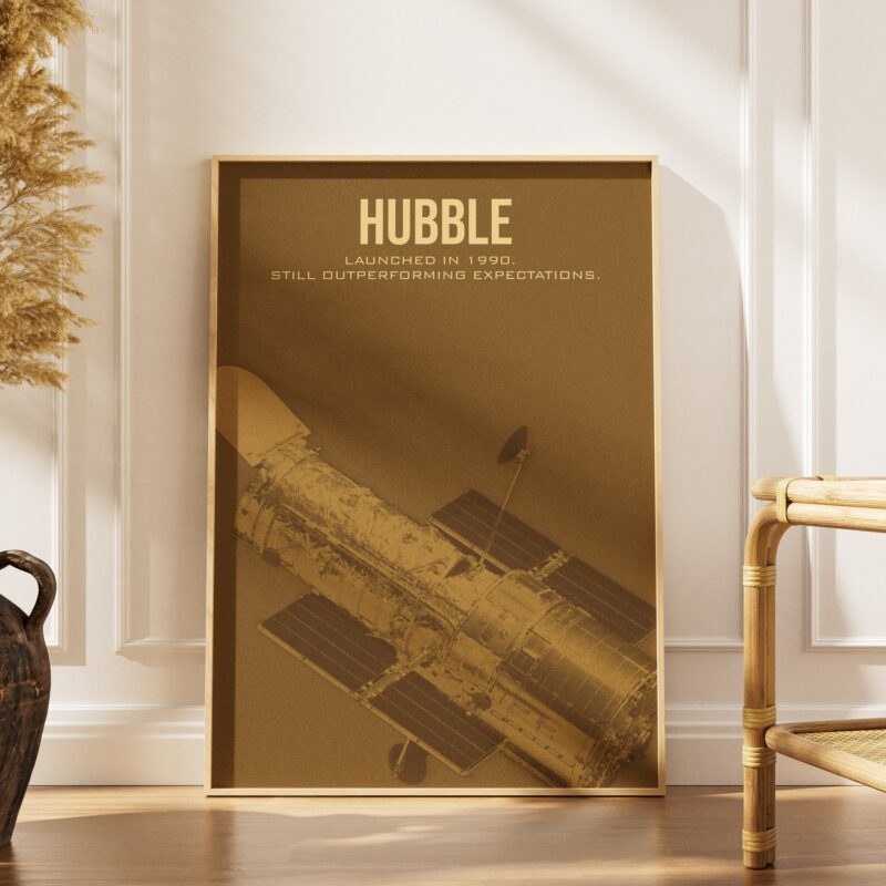 Teleskop Hubble'a - plakat