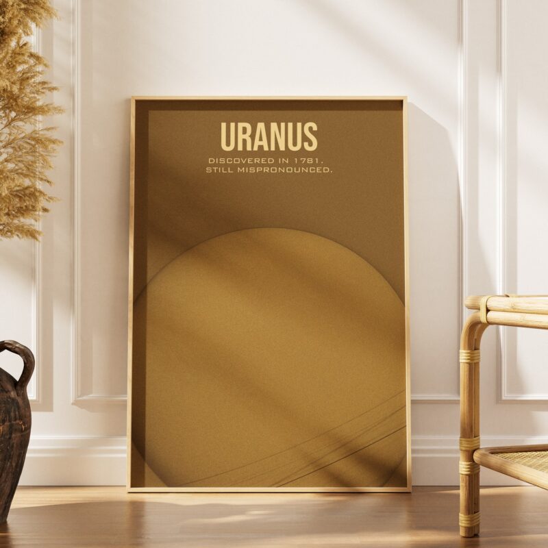 Uran - plakat planety