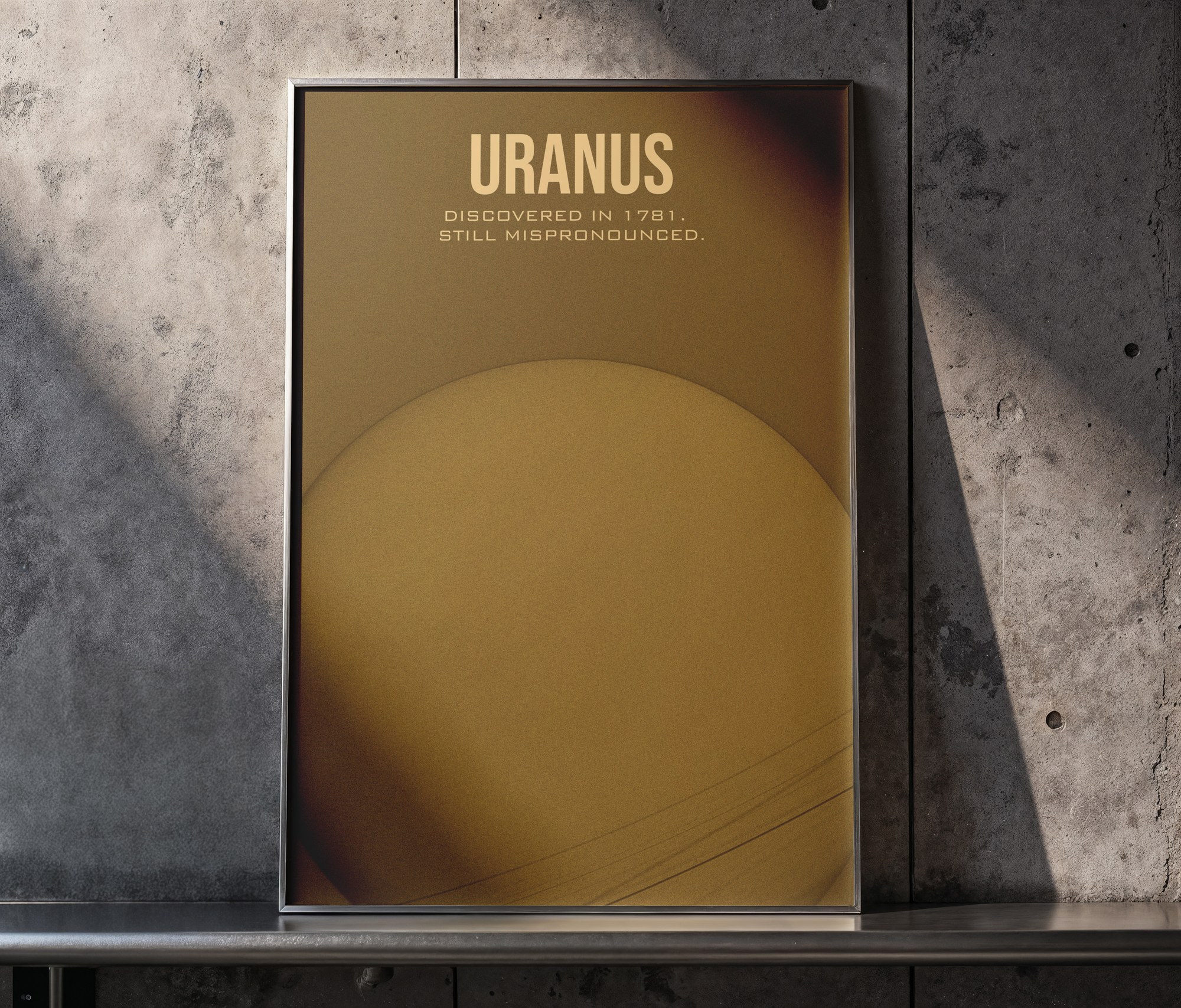Uran - plakat planety - zdjęcie 3