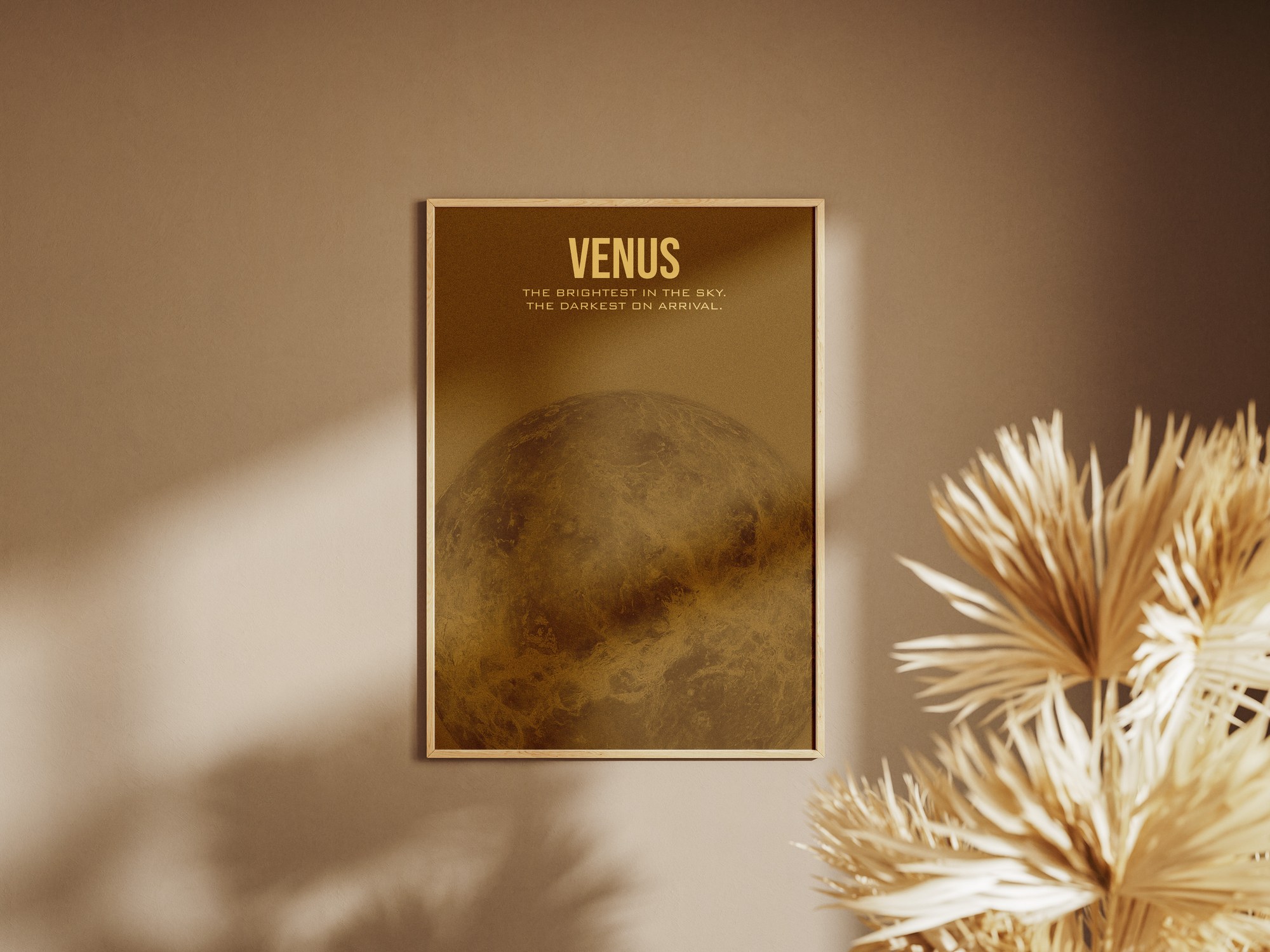 Wenus - plakat planety - zdjęcie 2