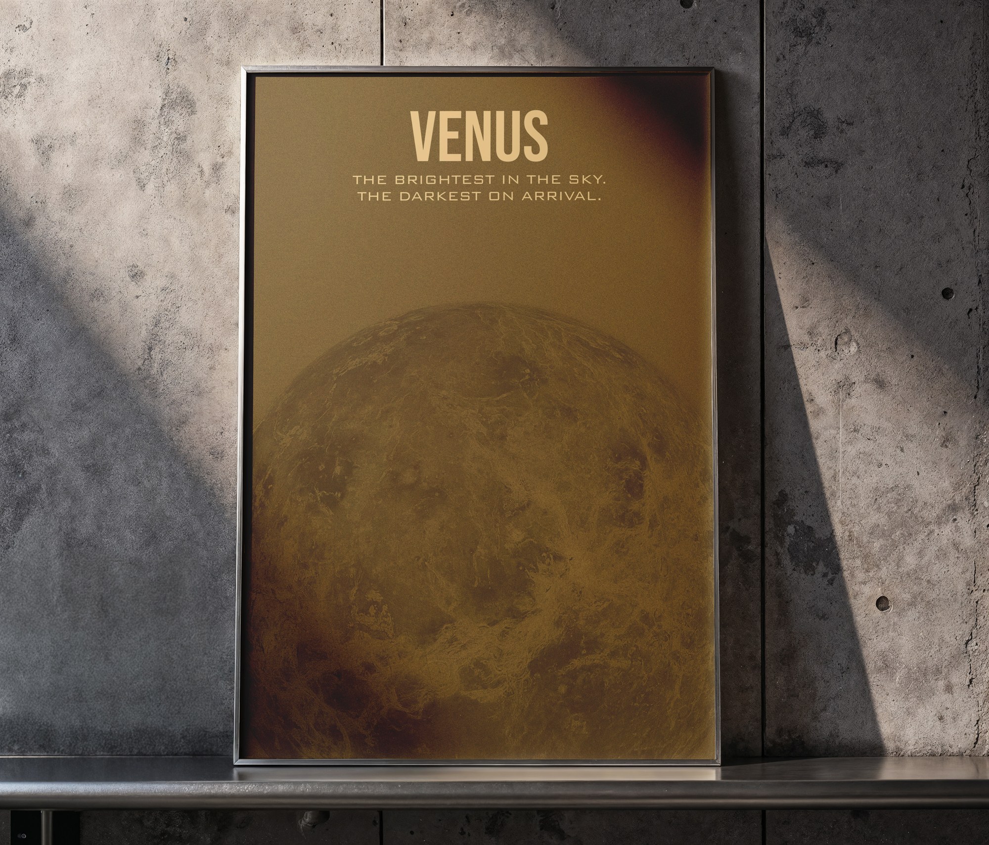Wenus - plakat planety - zdjęcie 3