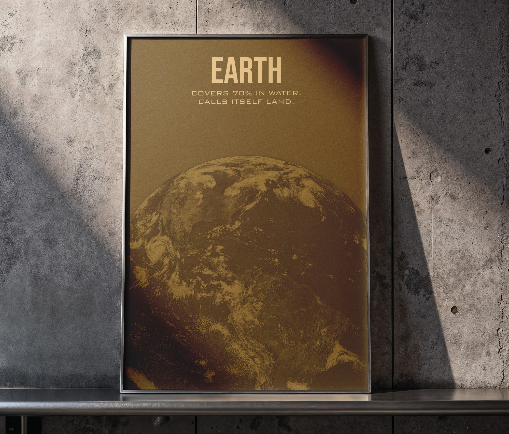 Ziemia - plakat planety - zdjęcie 3