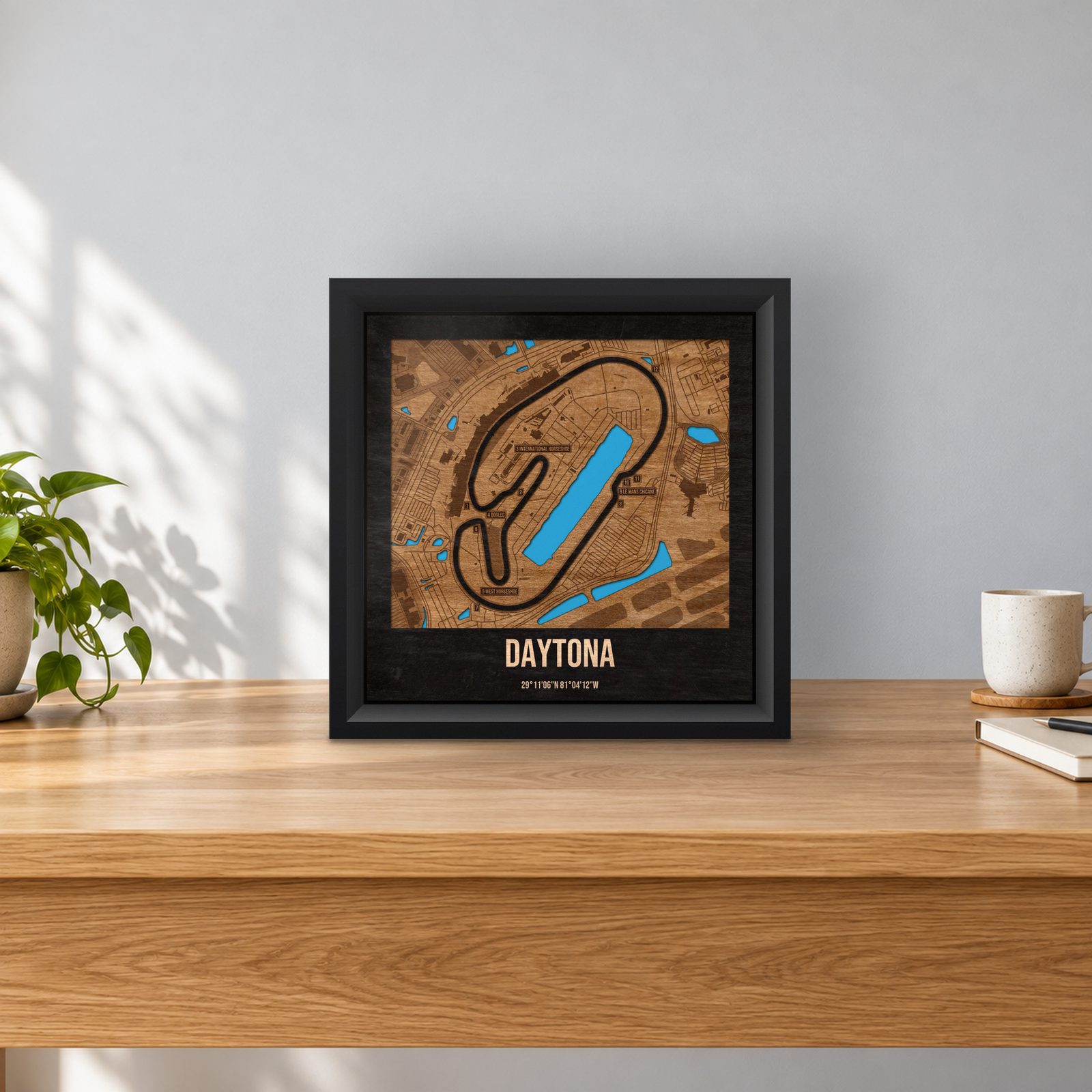 Daytona - ramka cieniowa 25 × 25 cm we wnętrzu