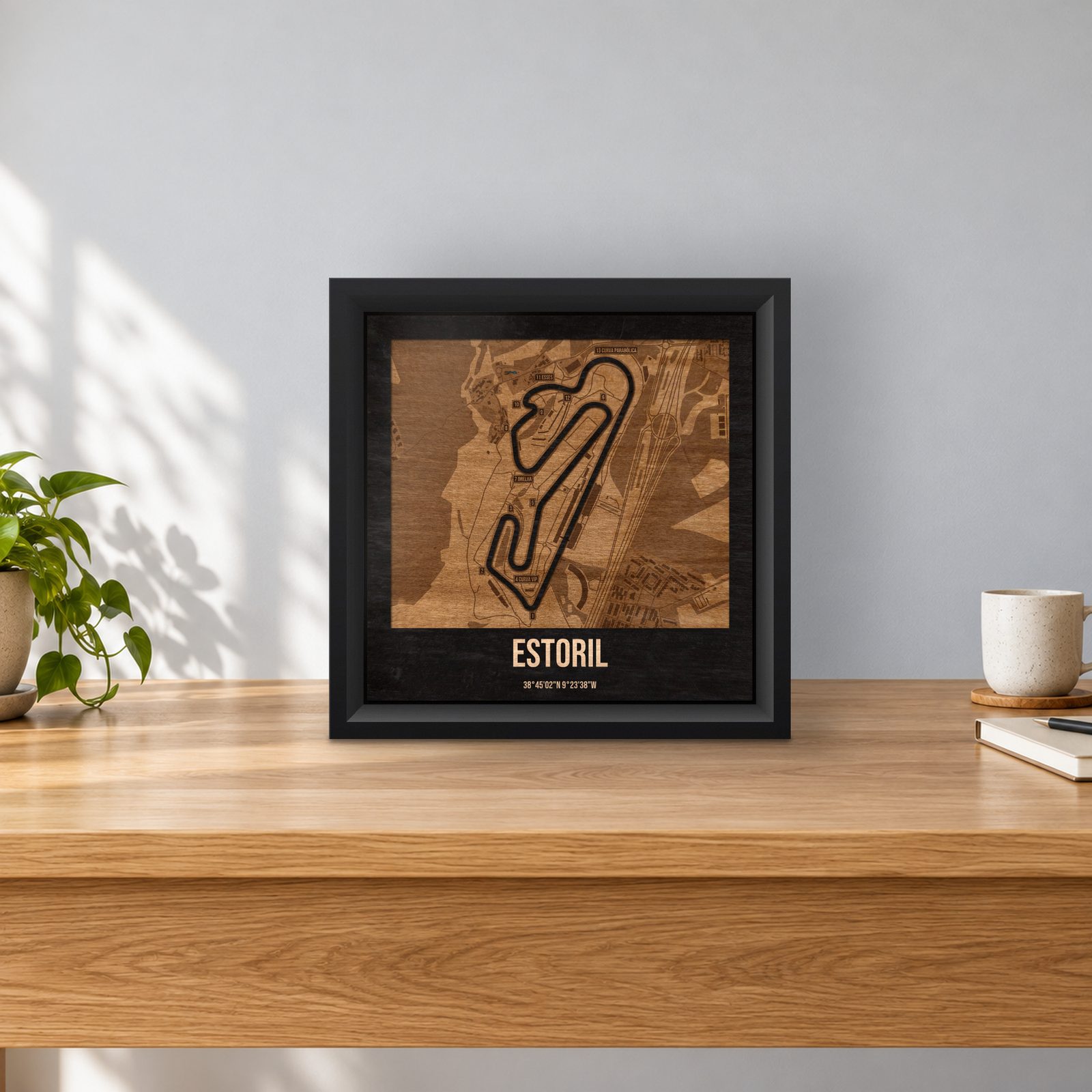 Estoril - ramka cieniowa 25 × 25 cm we wnętrzu